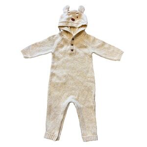 Janie And Jack Winnie The Pooh One Piece Outfit 6-12 Months